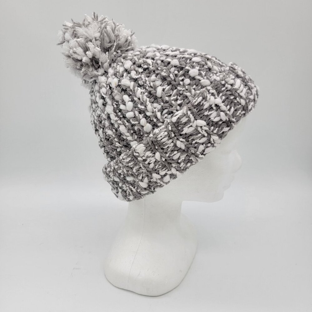 SONOMA Hat‎ Women's The Supercozy Winter Knit Black White Polyester